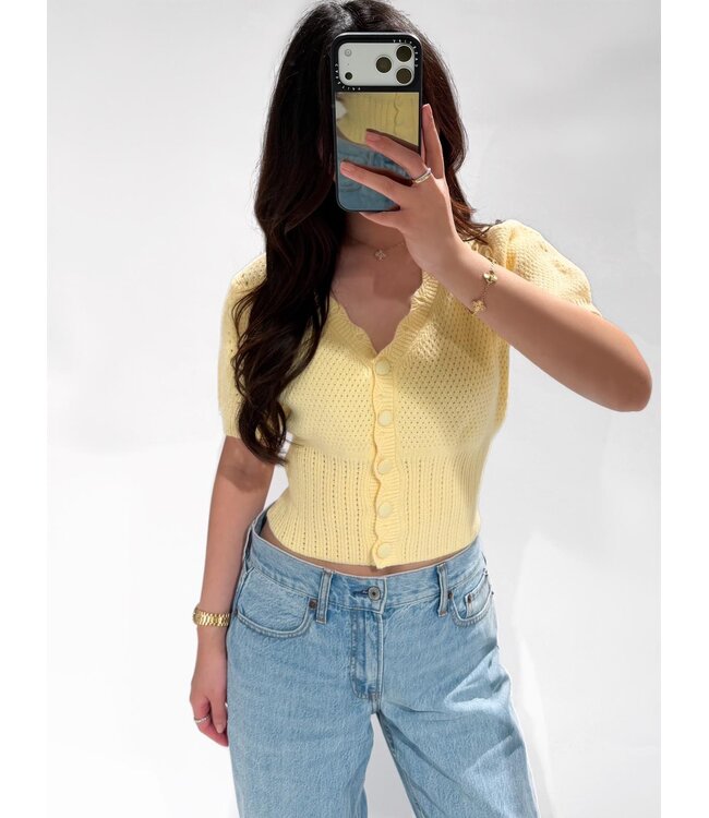 AGNES TOP - LVC1105 - LEMON