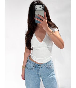 LYLA TOP - WHITE