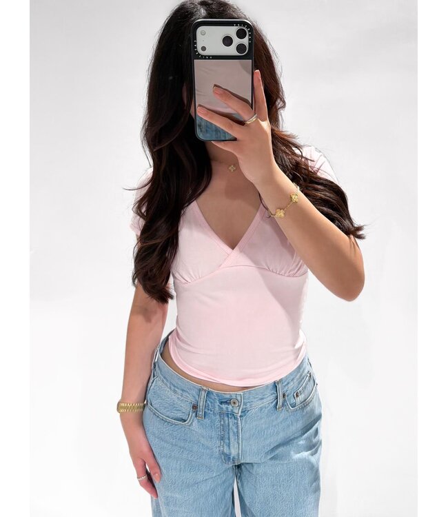 LYLA TOP - PINK