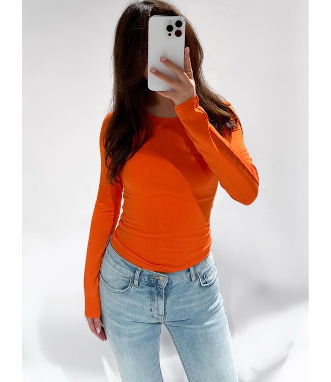 ZIA TOP - ORANGE