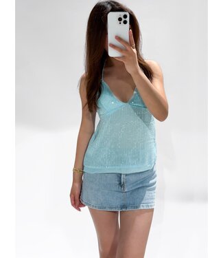IBIZA HALTER TOP - LVC1051 - BLUE