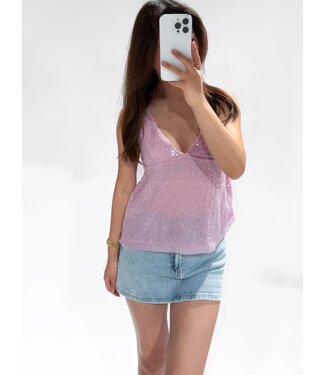 IBIZA HALTER TOP - LVC1051 - MAUVE