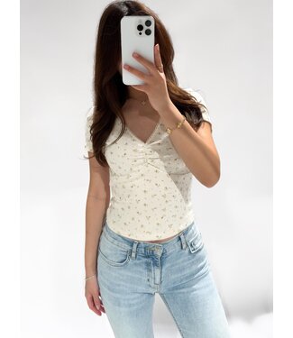 CINDY POINTELLE TOP - LVC1029 - BUTTER