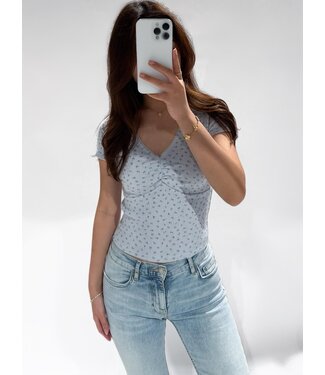 CINDY POINTELLE TOP - LVC1029 - BLUE