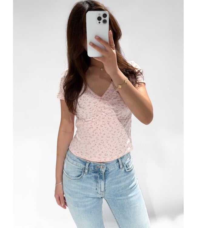 CINDY POINTELLE TOP - LVC1029 - PINK