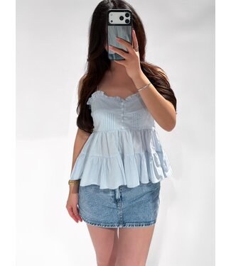 EDEN TOP - LVC1094 - LIGHT BLUE