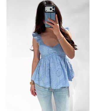 PIA TOP - BLUE