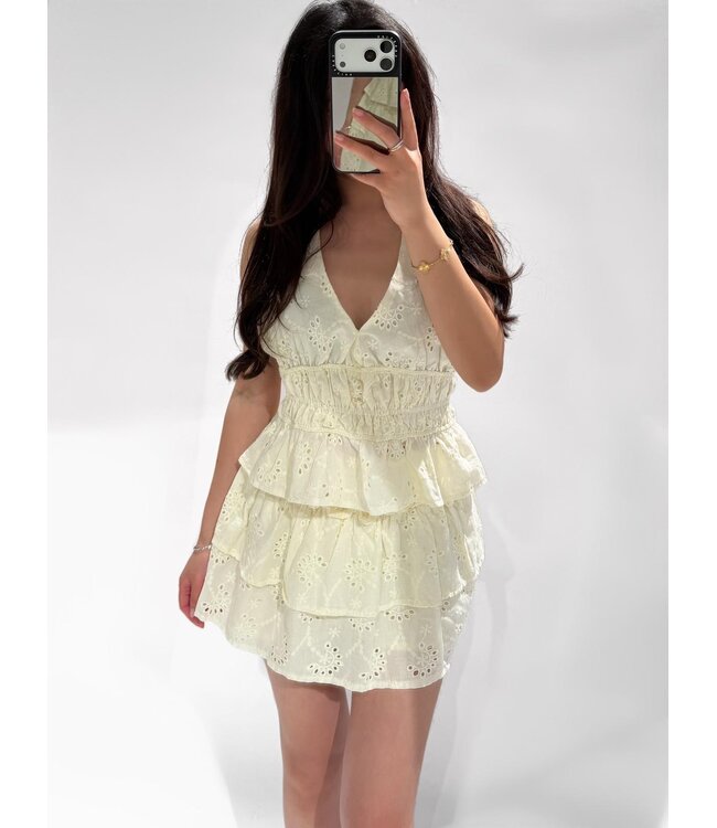 CANDICE HALTER TOP - LVC1091 - YELLOW