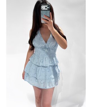 CANDICE HALTER TOP - LVC1091 - BLUE