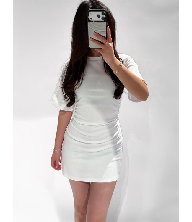 AMELIE DRESS - LVC1116 - WHITE