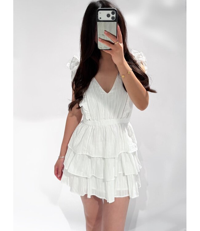 TALIA DRESS - LVC1100 - WHITE