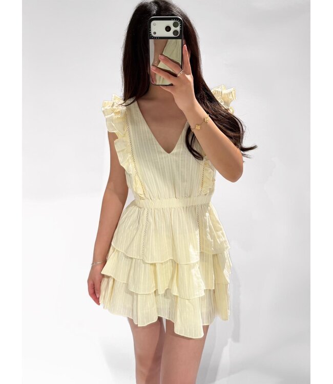 TALIA DRESS - LVC1100 - YELLOW