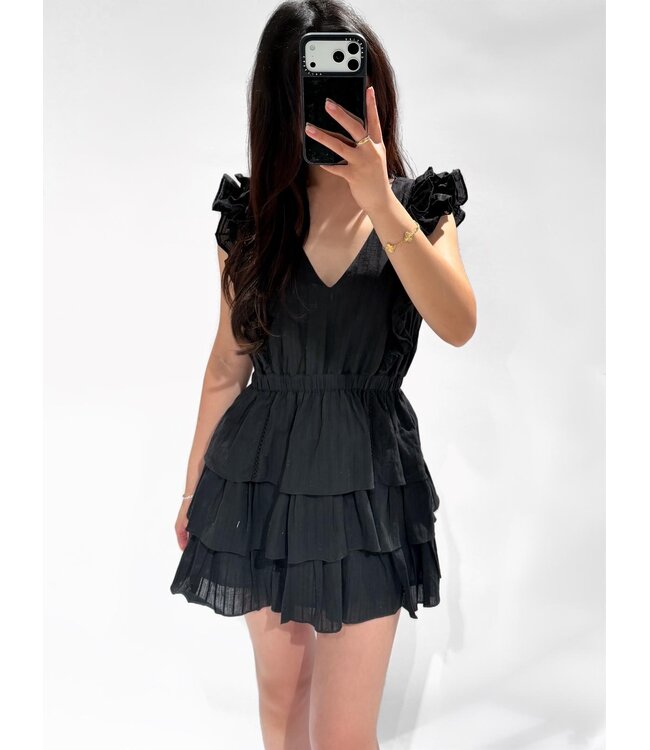 TALIA DRESS - LVC1100 - BLACK