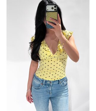 SKYLA TOP - YELLOW