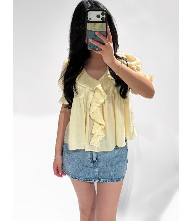 SURI TOP - LVC1095 - YELLOW