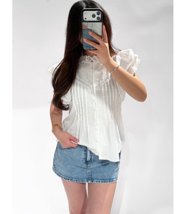 NORA TOP - LVC1096 - WHITE