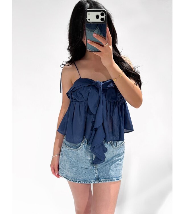 ALYSSA TOP - LVC1102 - NAVY