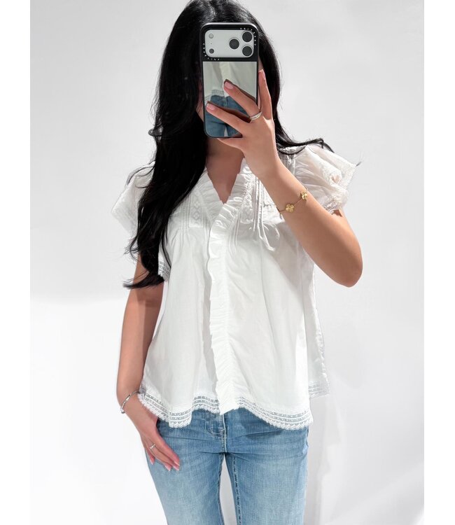 SELENE TOP - LVC1106 - WHITE
