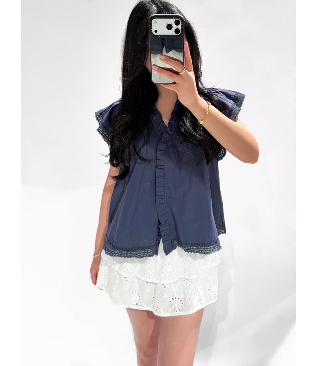 SELENE TOP - LVC1106 - NAVY