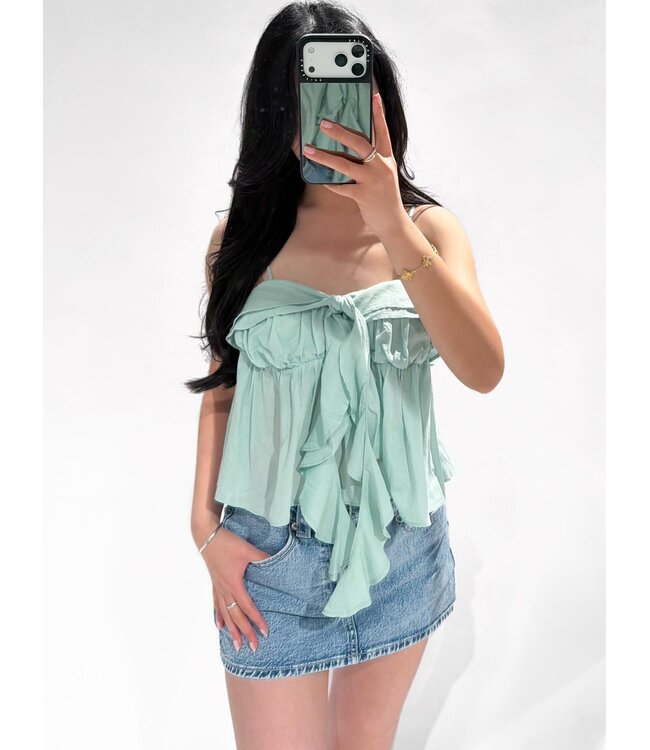 ALYSSA TOP - LVC1102 - SAGE