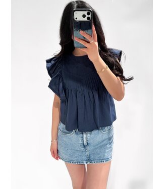 ASENA TOP  - LVC1127 - NAVY