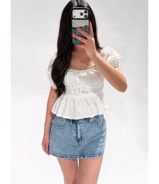 SARAH TOP - LVC1120 - WHITE