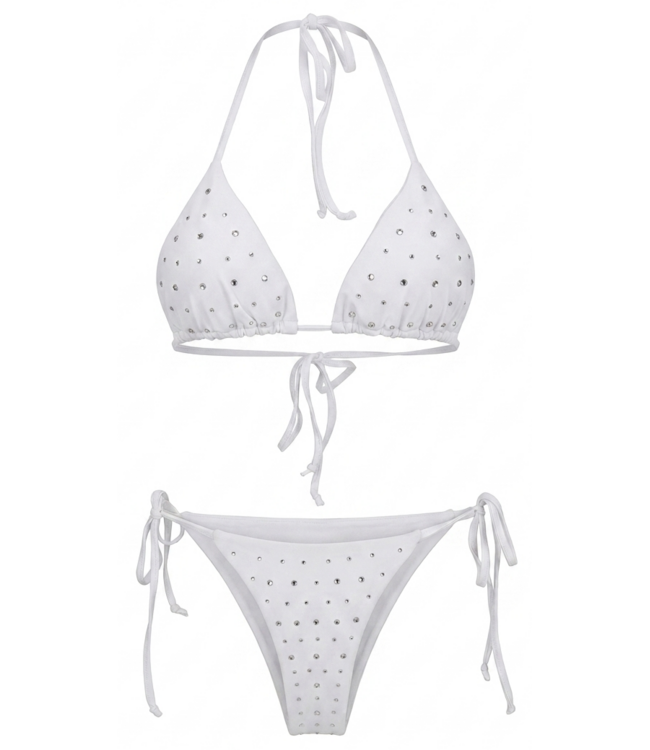 STUDS BIKINI - LVC1132 - WHITE