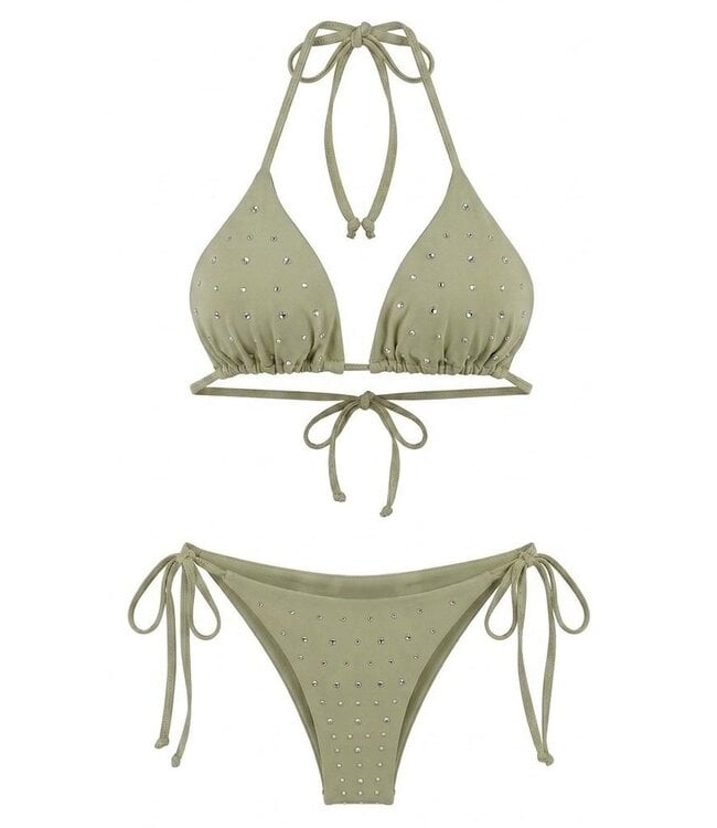 STUDS BIKINI - LVC1132 - OLIVE