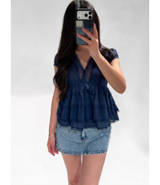 TILLY TOP - LVC1129 - NAVY