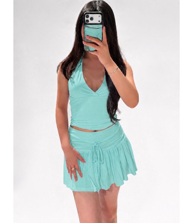 FIORA SKORT - TURQUOISE
