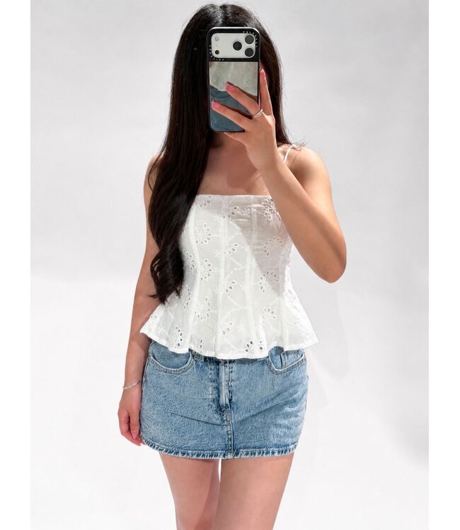 TALA TOP - LVC1119 - WHITE