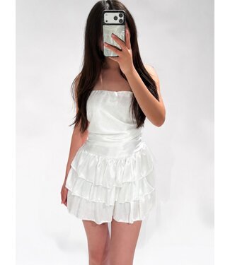 REESE TUBE DRESS - WHITE