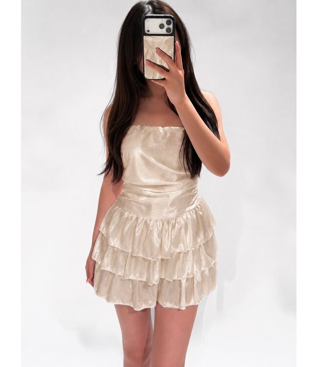 REESE TUBE DRESS - CHAMPAGNE