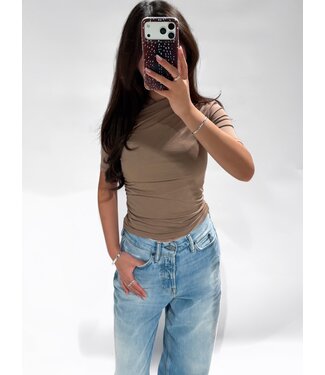 IVY TOP - TAUPE