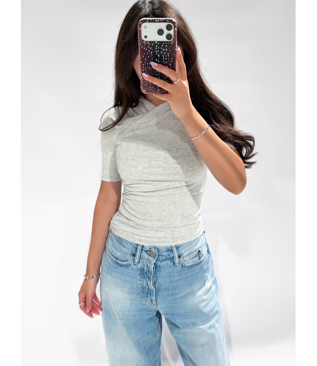 IVY TOP -  GREY