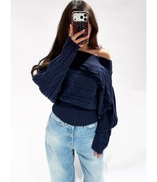 VALERIE SWEATER - LVC1141 - NAVY