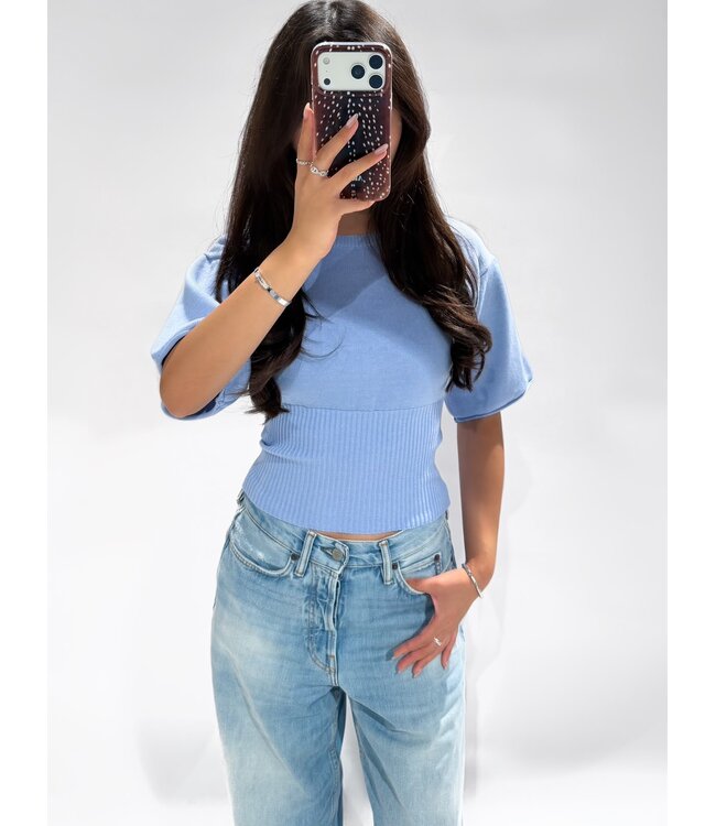 SOLENE TOP - SKY