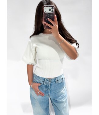 SOLENE TOP - WHITE