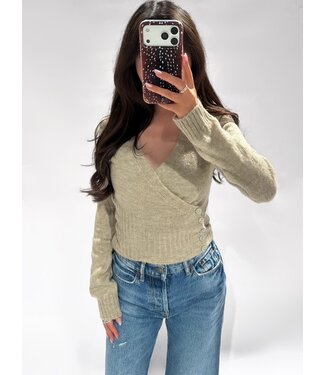 ROMY TOP - BEIGE