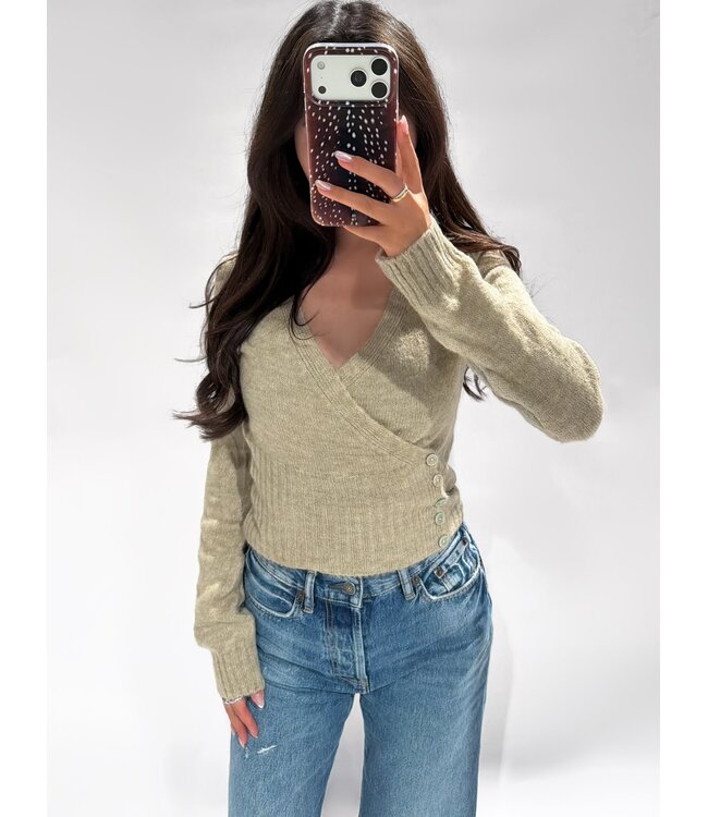 ROMY TOP - BEIGE