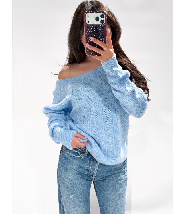 ZORA SWEATER - SKY