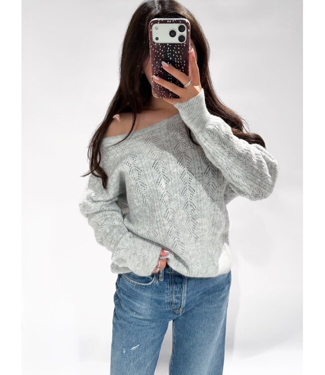 ZORA SWEATER - GREY