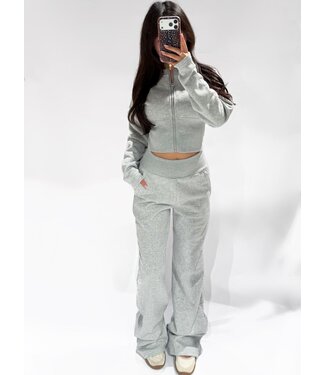 WIDE LEG JOGGER - RF0066 - GREY