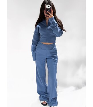 WIDE LEG JOGGER - RF0066 - DENIM