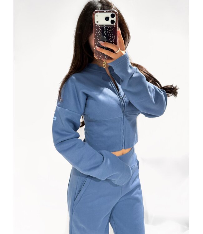 REDEFINED ZIP JERSEY - RF0065 - DENIM