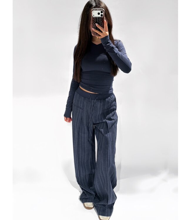 STRIPE TROUSERS - LVC1145 - NAVY