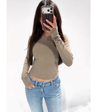 KATIE TOP - LVC1149 - TAUPE
