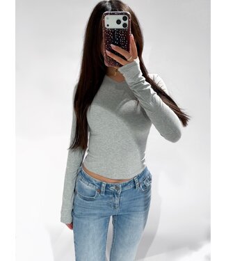 KATIE TOP - LVC1149 - GREY