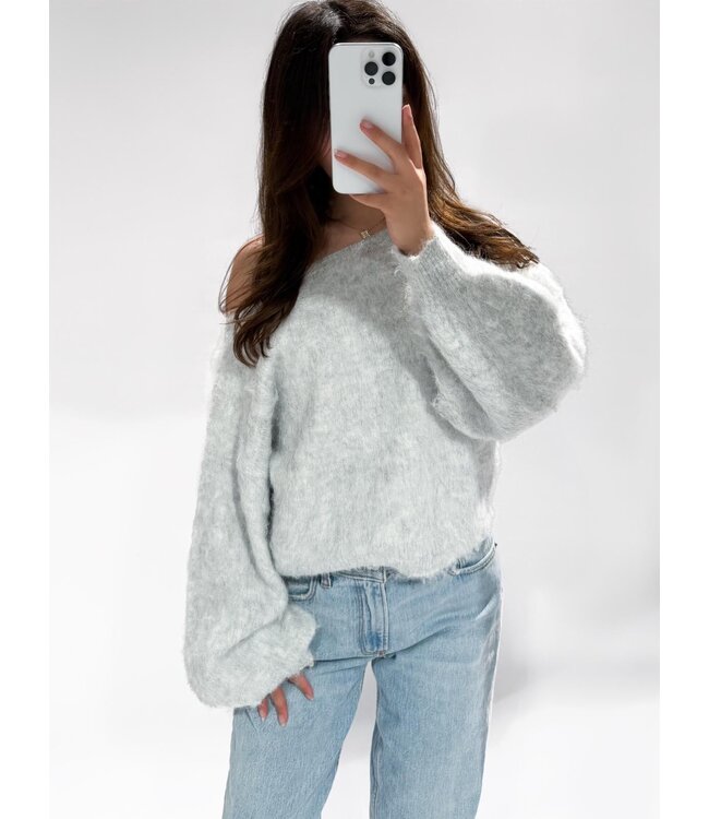 SALLY SWEATER - LVC1062 -  GREY