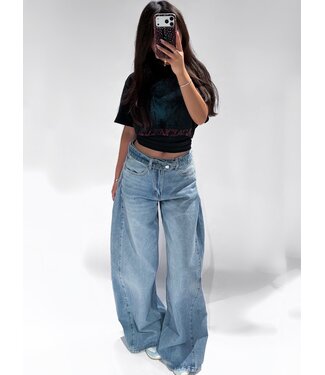 (SOLD OUT SIZE XS + S + M) ZAVI JEANS - RF0072-1 - LIGHT BLUE